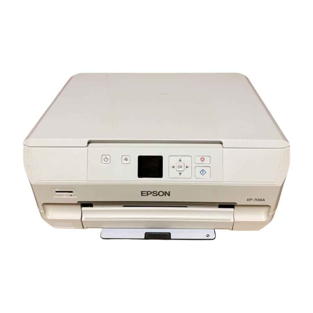 EPSON EP-709A インクジェットプリンター ホワイト