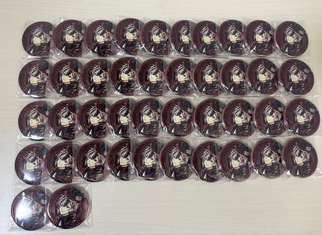 悪魔執事と黒い猫 あくねこ ベリアン あくねこ展 缶バッジ