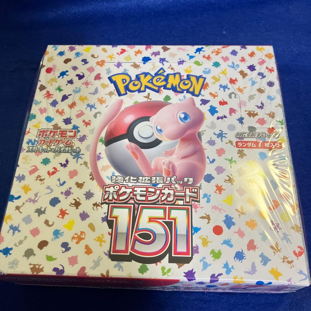 【絶版・高騰・最安値】ポケモンカード　151 シュリンク付BOX