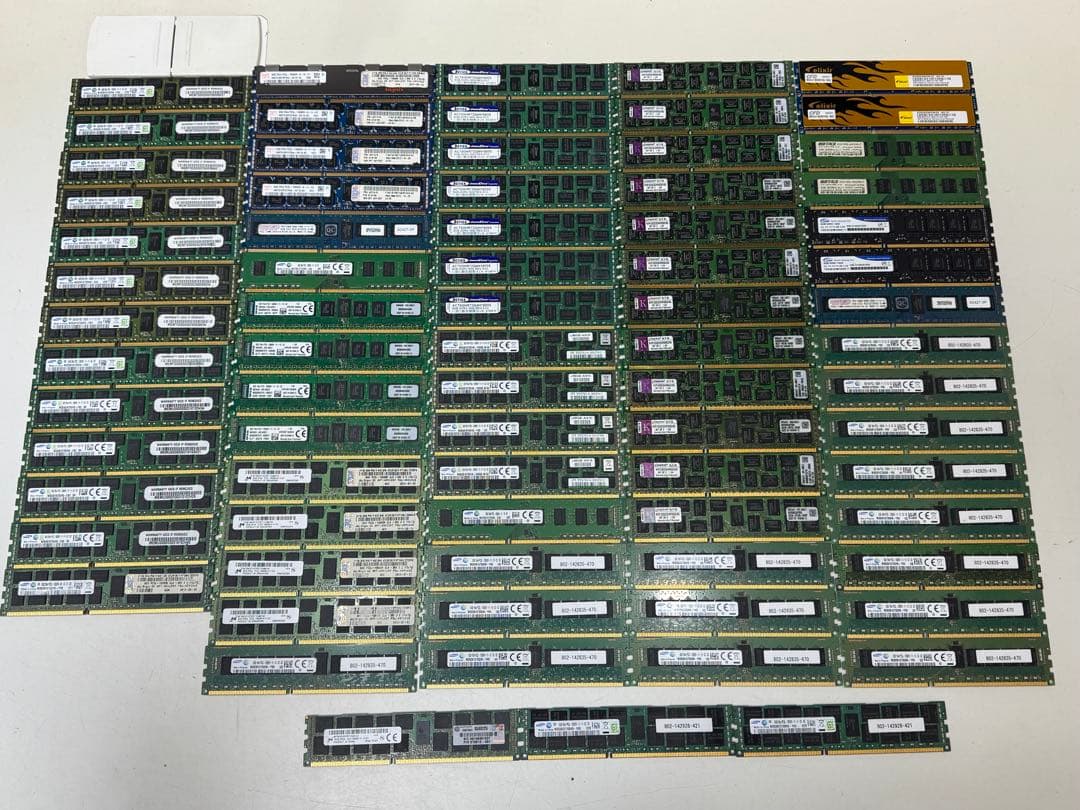 メモリー 8gb ,16gb PC3 ,PC3L まとめて 63枚