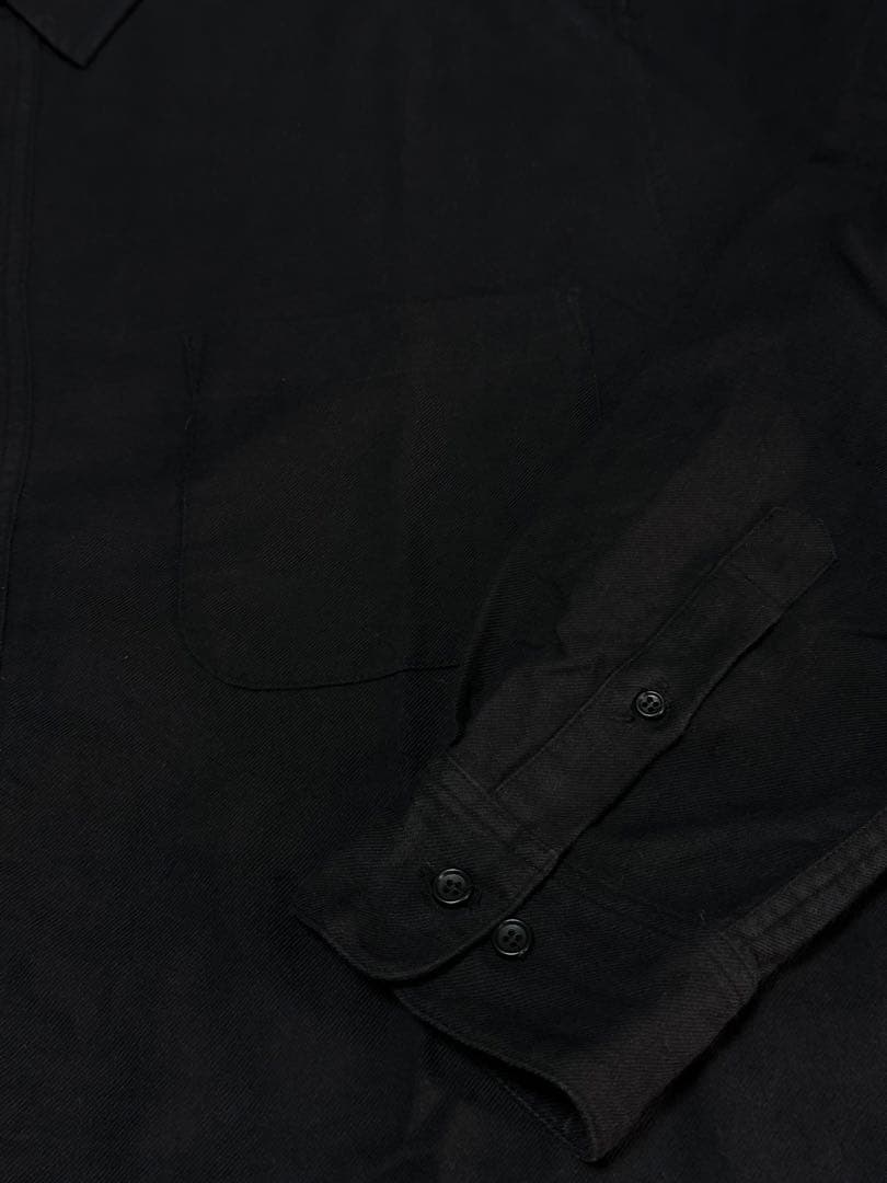 OVY Soft Flannel Wide Shirts ブラックXL 大藤勇矢