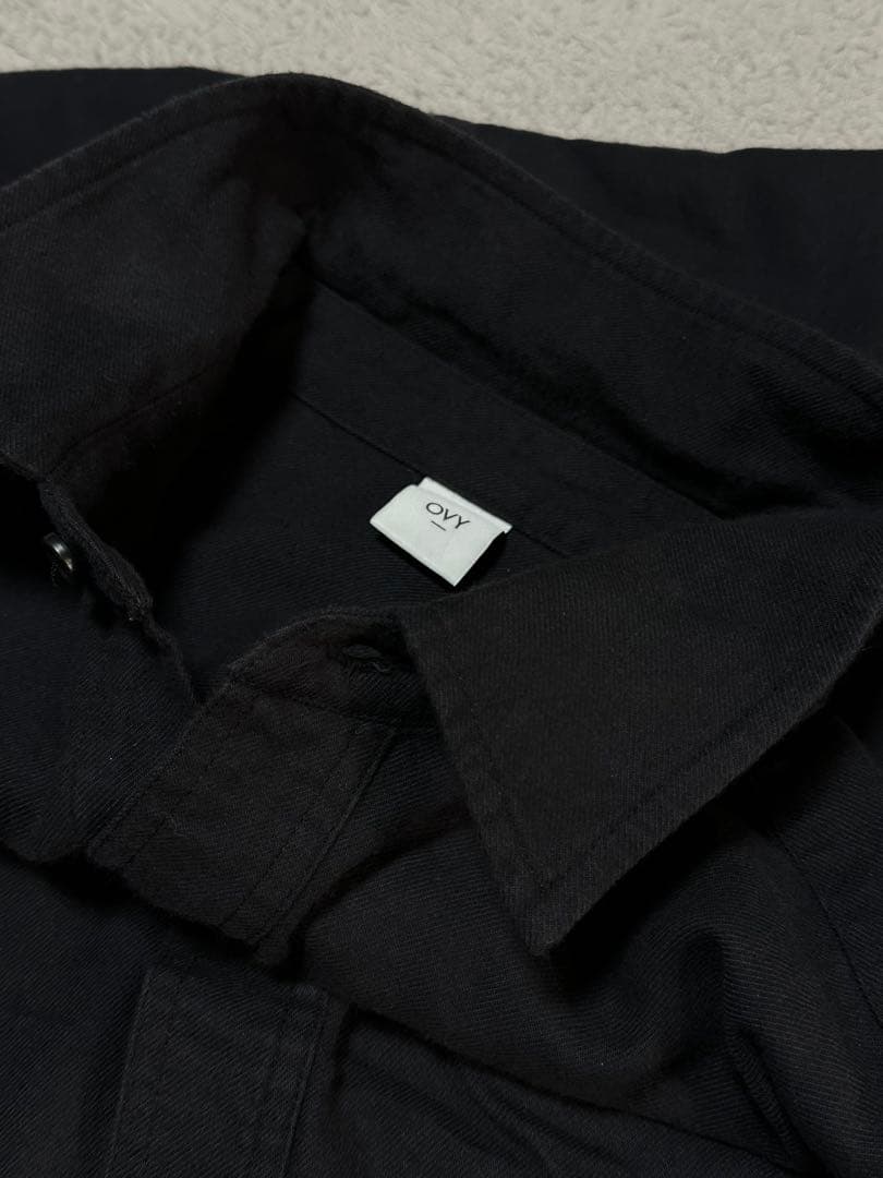OVY Soft Flannel Wide Shirts ブラックXL 大藤勇矢