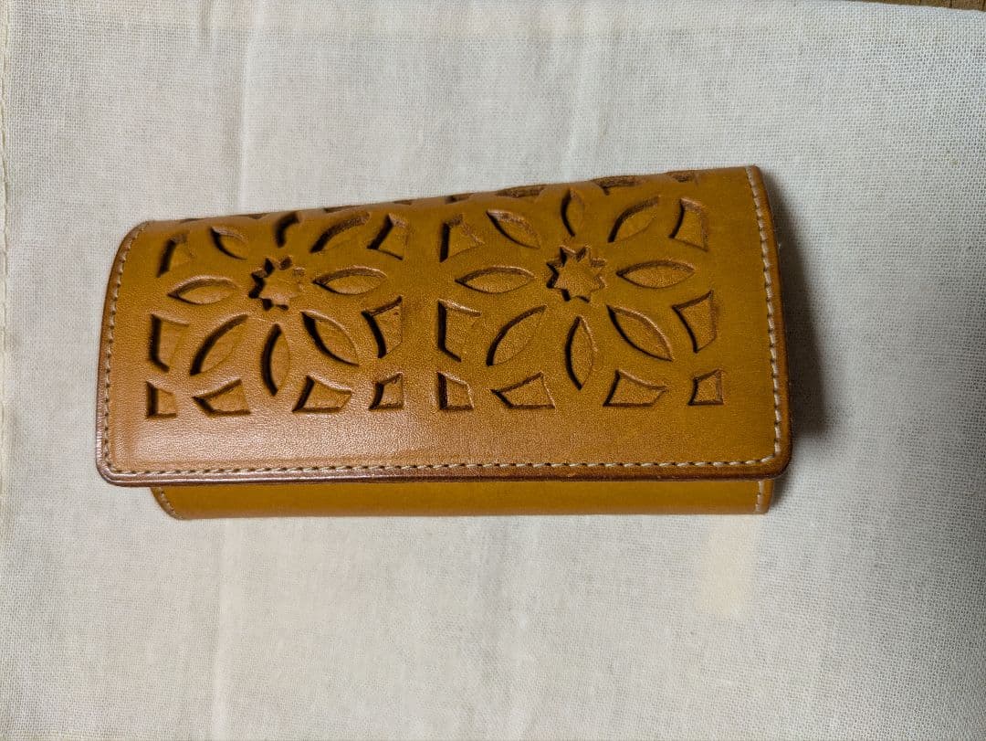 【未使用】genten カットワーク キーケース