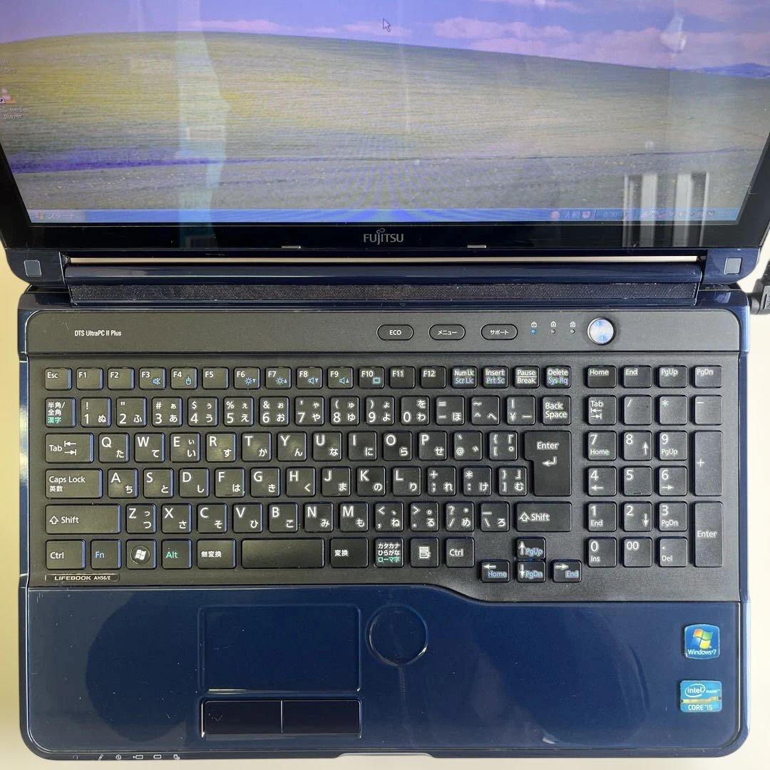 ☆格安美品☆WindowsXP☆富士通15.6インチ大画面第2世代i5ノートPC