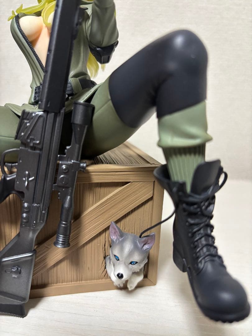 メタルギア ソリッド美少女 スナイパーウルフ 1/7 完成品フィギュア