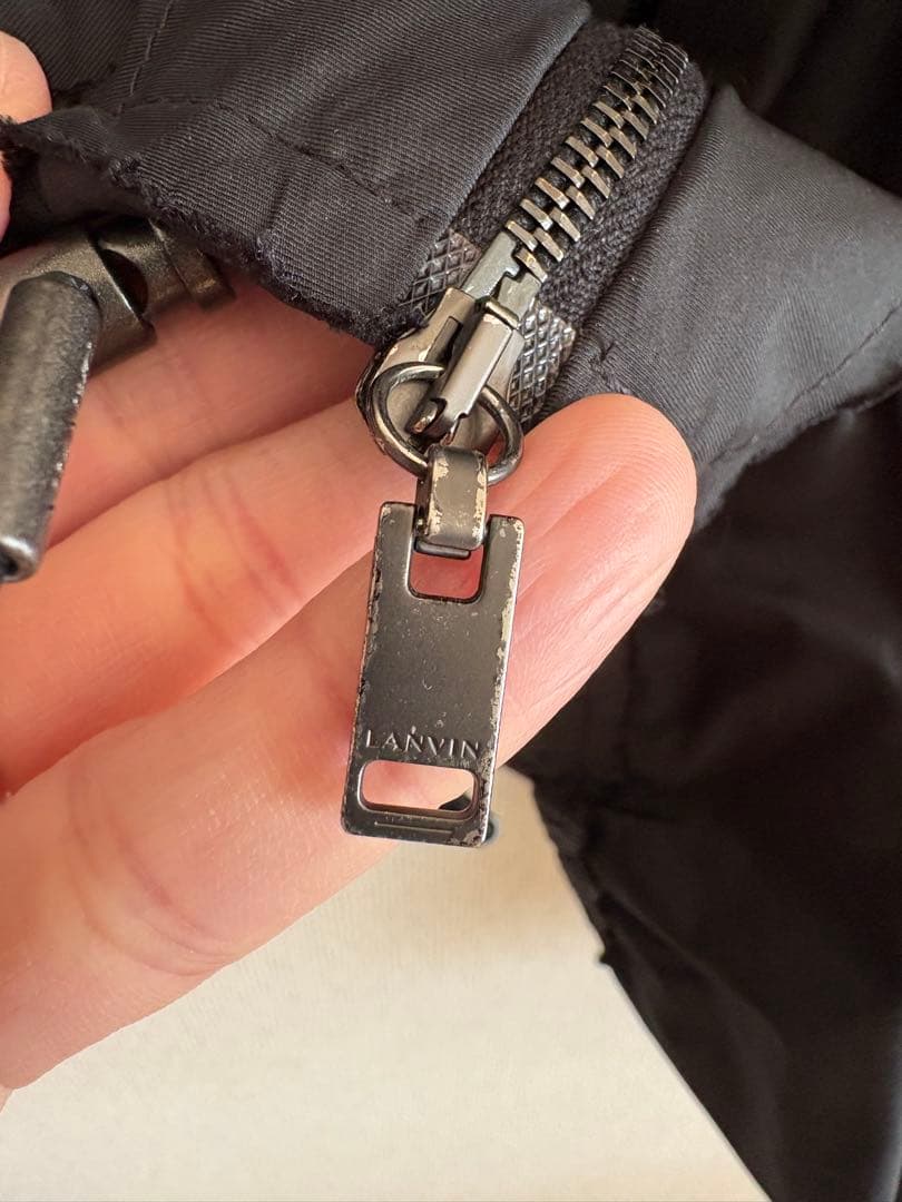 LANVIN ランバン　ルカ期　中綿ブルゾン　ブラック　48