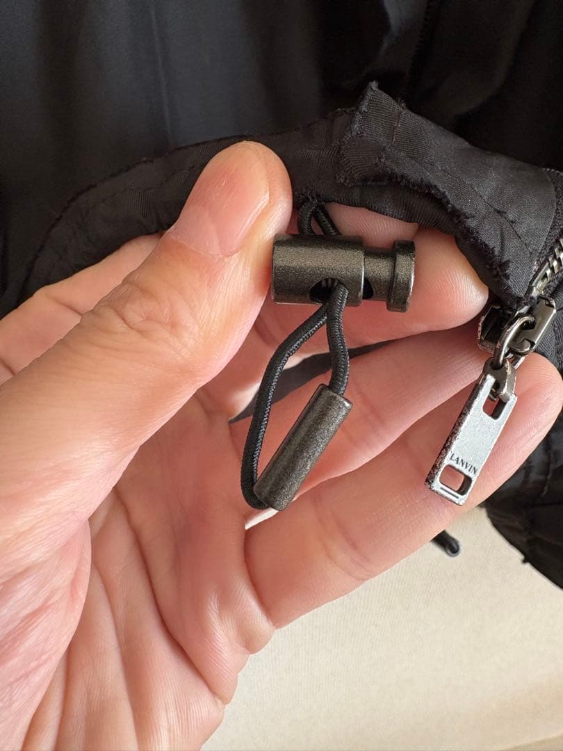 LANVIN ランバン　ルカ期　中綿ブルゾン　ブラック　48