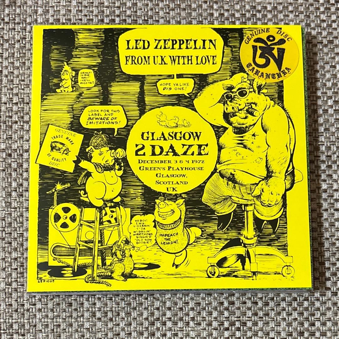 led zeppelin / 1972年グラスゴー公演5CD