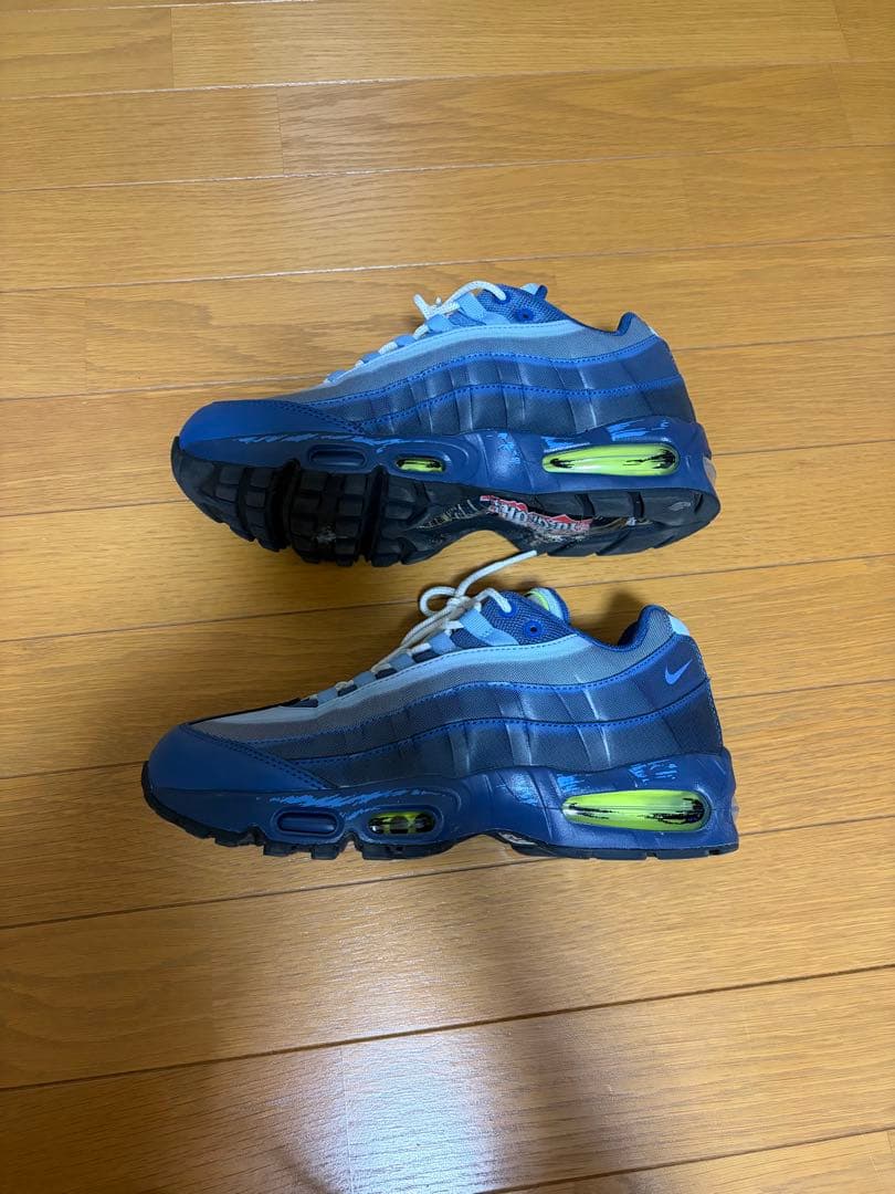 【着用済み、カードなし】Nike AirMax 95 遊戯王　エアマッスル
