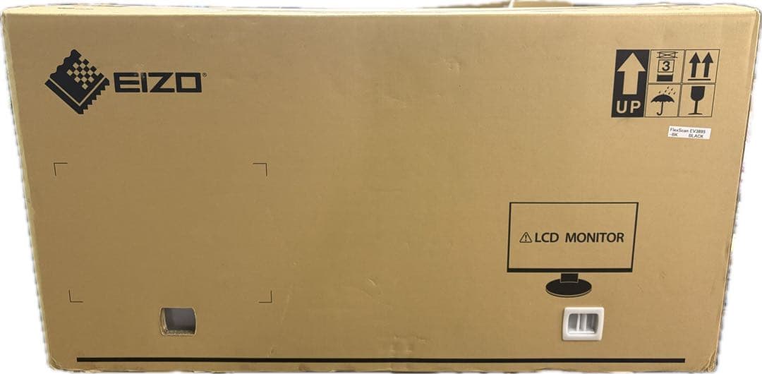 EIZO ウルトラワイド曲面モニター EV3895-BK 37.5型 動作確認済