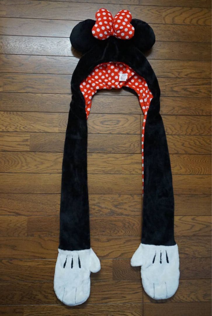 【値下げ済み】ディズニー ミニーマウス マフラーキャップ