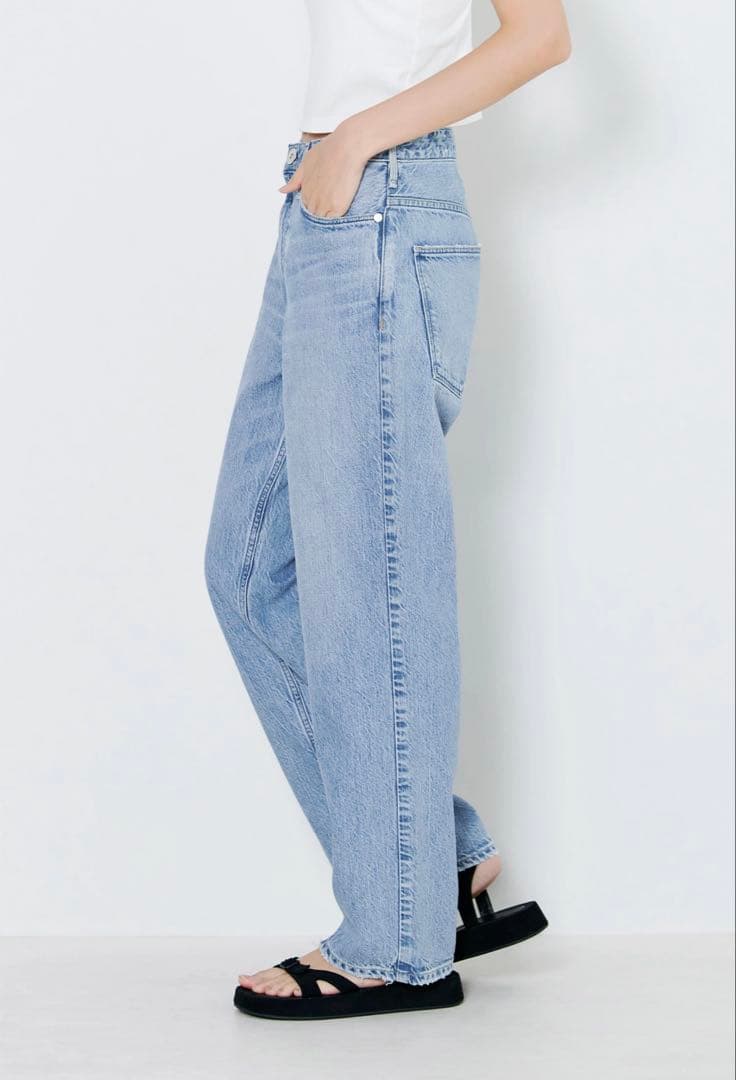 【Upperhights】THE HIM ワイドストレートデニム