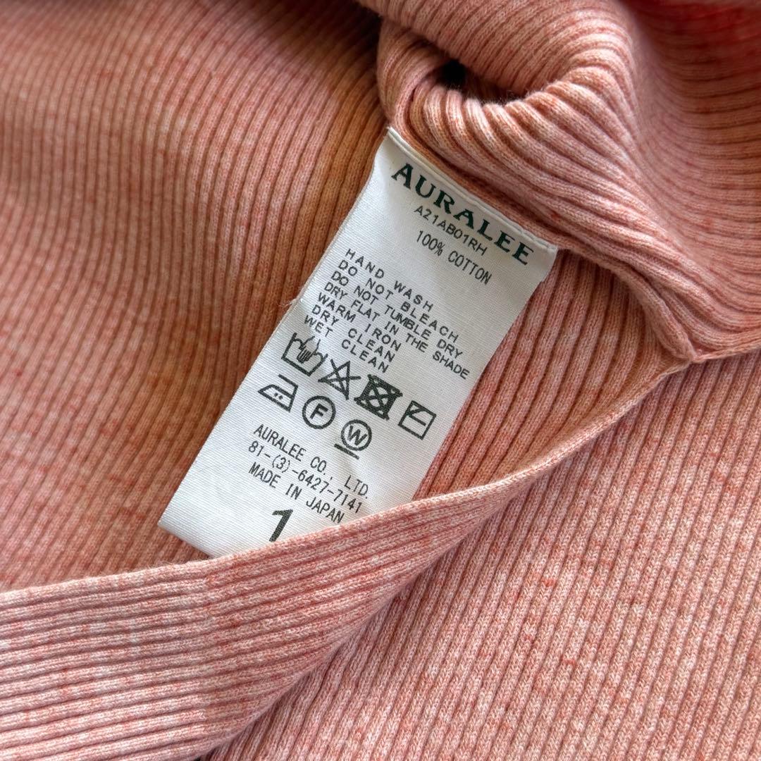 【美品✨】AURALEE RonHerman コラボ別注　杢ピンク