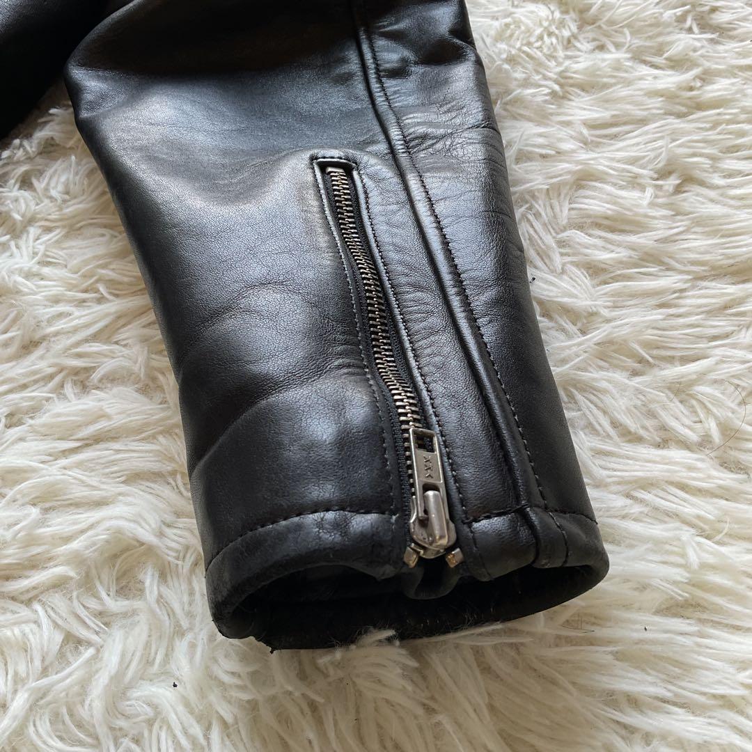 人気✨ハーレーダビッドソン　カウレザージャケット　シングルライダース　XXL 黒