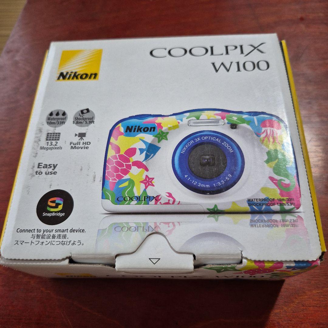 Nikon COOLPIX W100 リゾート　防水デジカメ