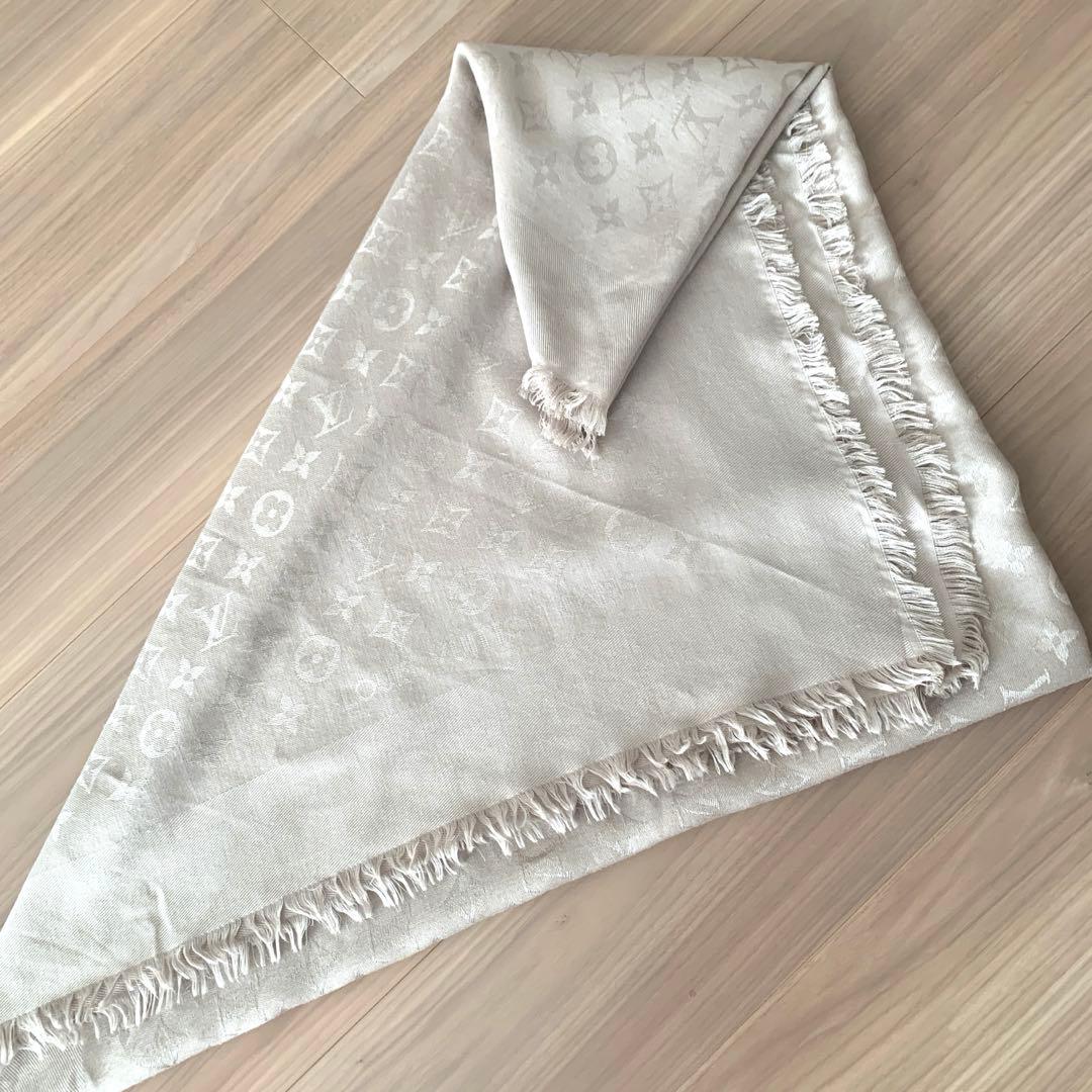 LOUISVUITTON ルイヴィトン 大判ストール ショール　モノグラム