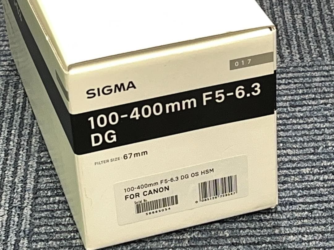 シグマ　100-400mm F5-6.3 DG OS HSM [キヤノン用]