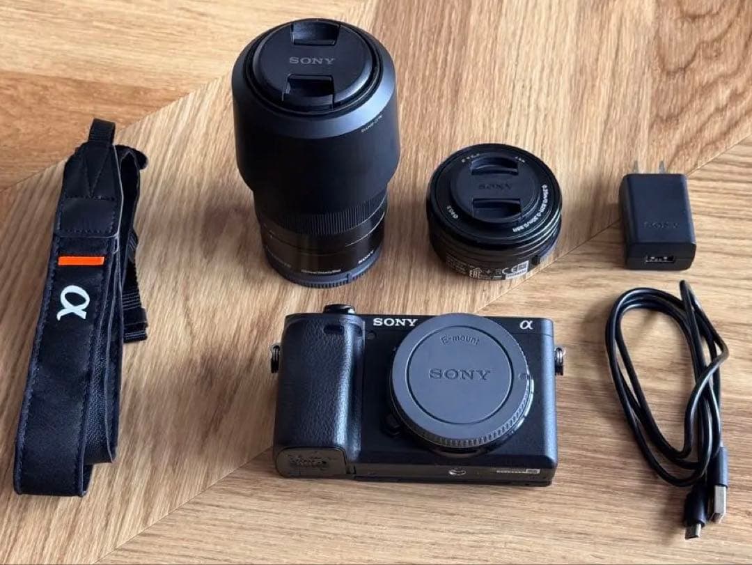 【ショット数:2402】SONY α6400 レンズ２本ダブルズームレンズキット