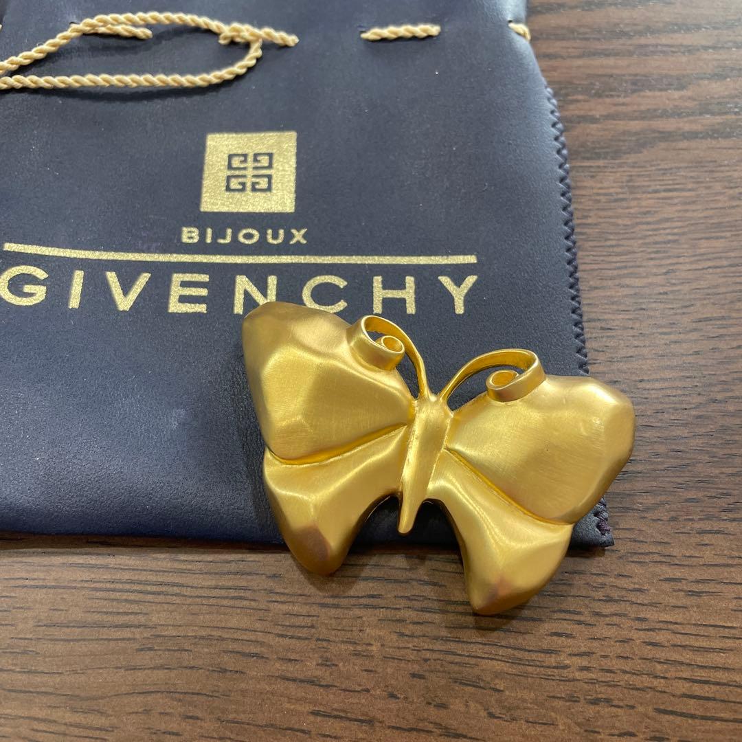 ジバンシー GIVENCHY ブローチ バタフライ　レディース　蝶々