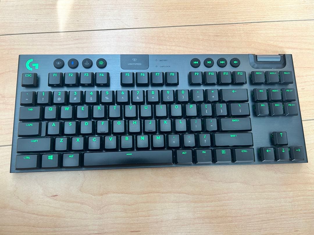 2台セット Logitech G915 TKL ゲーミングキーボード ワイヤレス