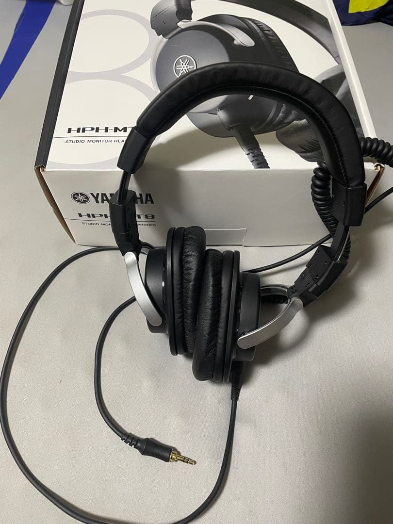 (ゆうた)YAMAHA スタジオモニターヘッドホン HPH-MT8ブラック