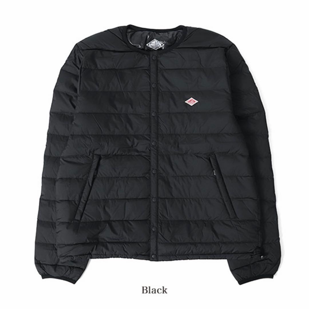 【新品未使用】DANTON ダントンインナーダウンジャケット ブラック Mサイズ