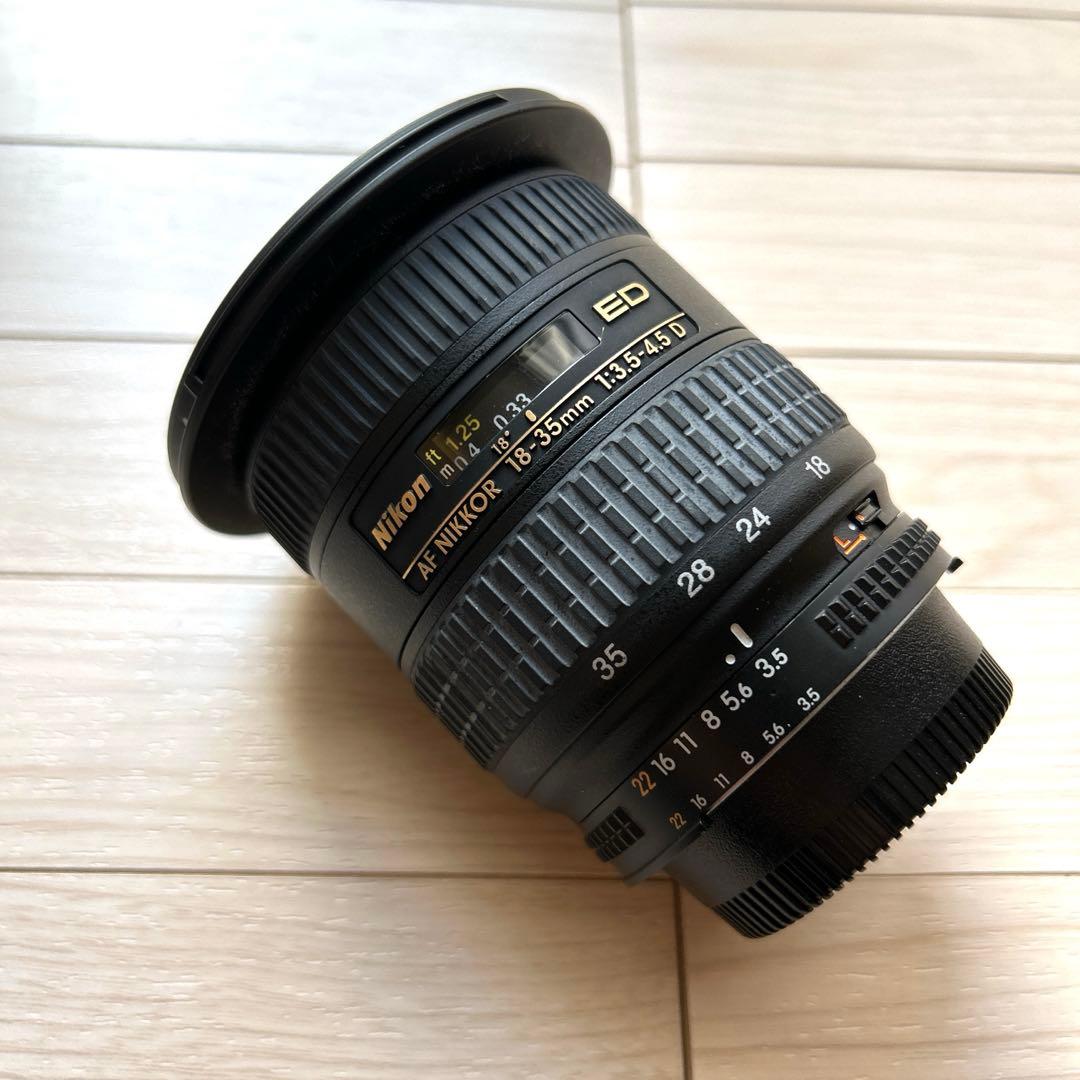 美品AF NIKKOR 18-35mm 1:3.5-4.5D ED ズームレンズ