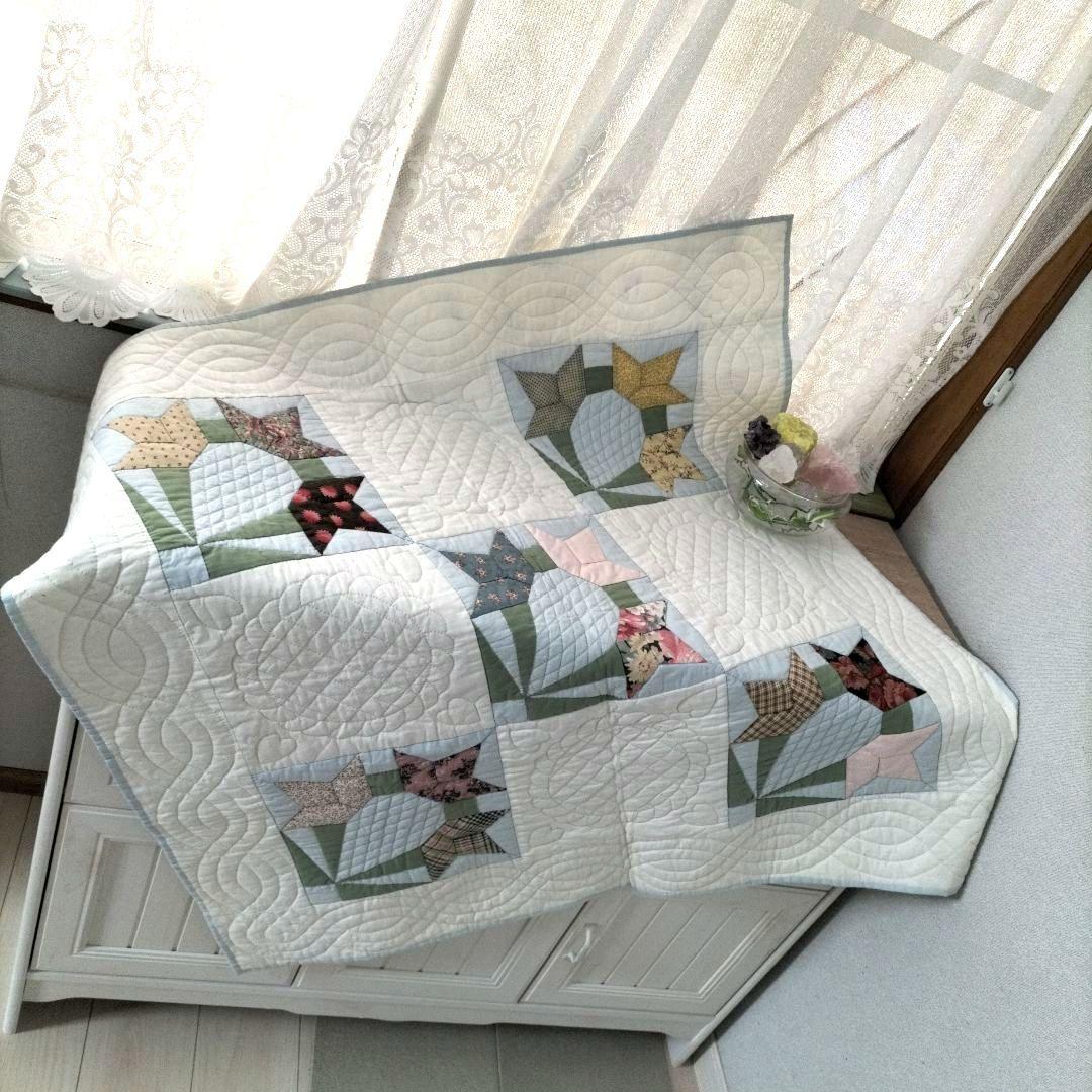 パッチワークタペストリー★ ハンドメイド★キルティング★ベビーキルト★キルト