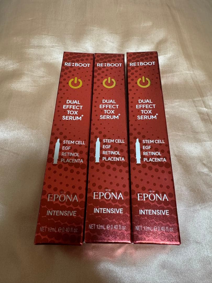 EPONA DUAL EFFECT TOX SERUM 12ml 3本セット