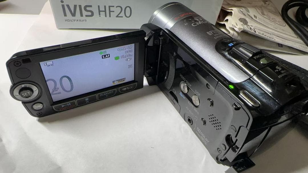 Canon フルハイビジョンデジタルビデオカメラ IVISHF20