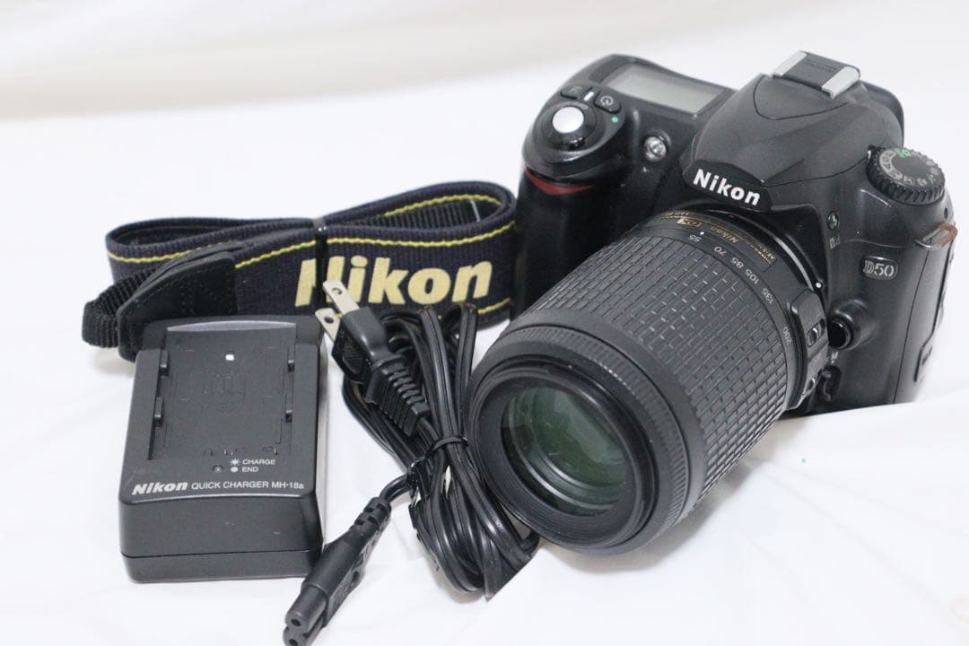iPhone転送OK Nikon D50 レンズセット 初心者オススメ