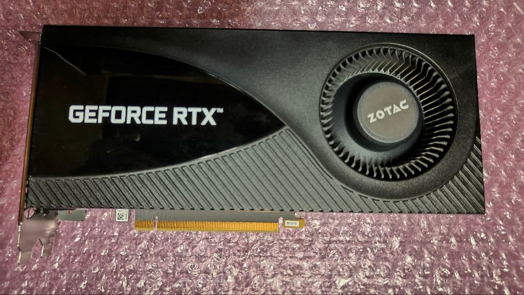 ジャンク ZOTAC RTX 3060TI 8G ②