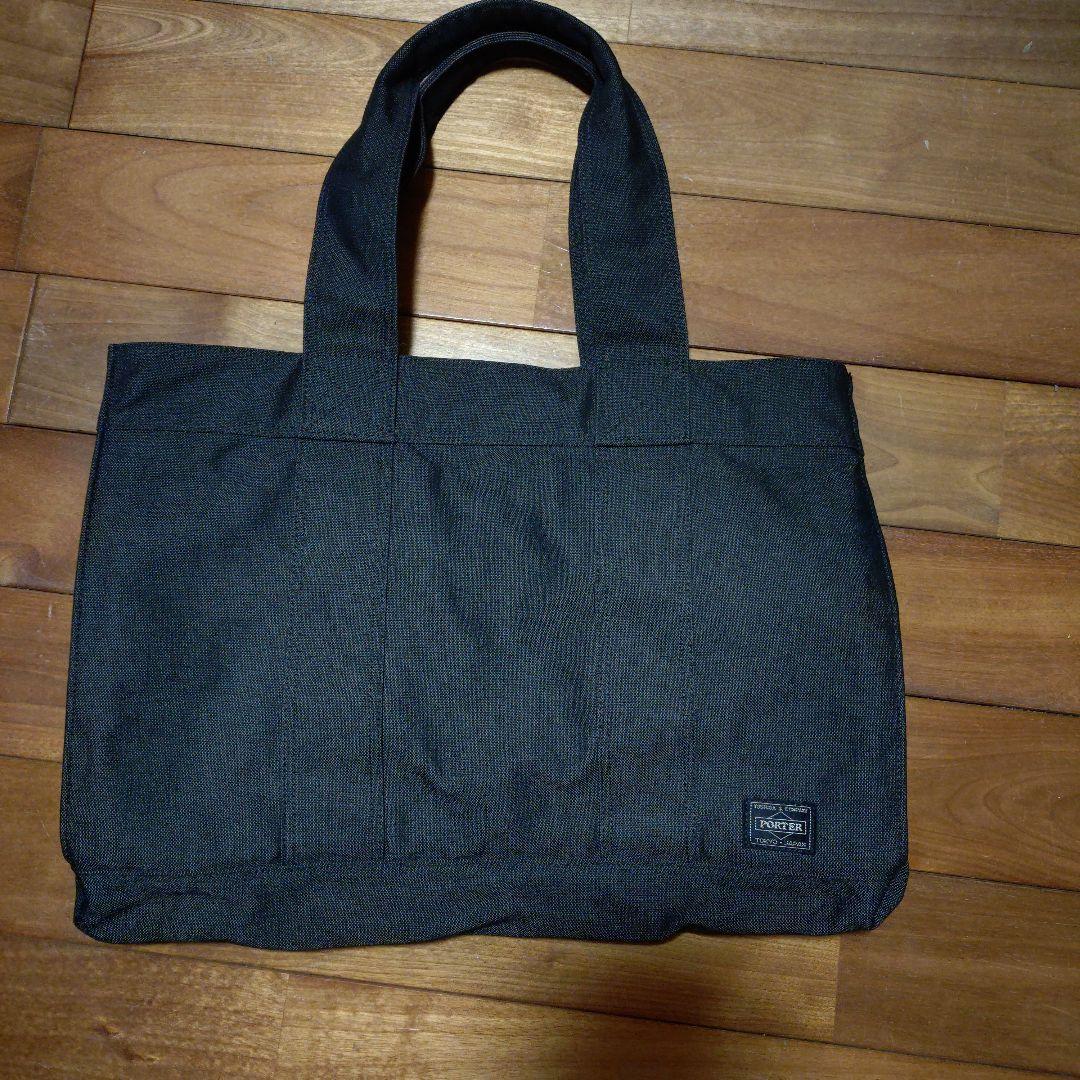 PORTER スモーキー Lサイズ トートバッグ ブラック