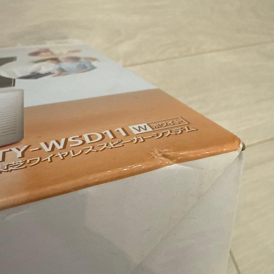 TOSHIBA TY-WSD11W ホワイト テレビ用　スピーカー　システム