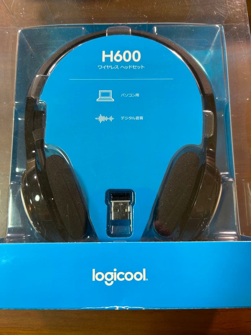 【新品未使用】Logicool H600 ワイヤレスヘッドセット