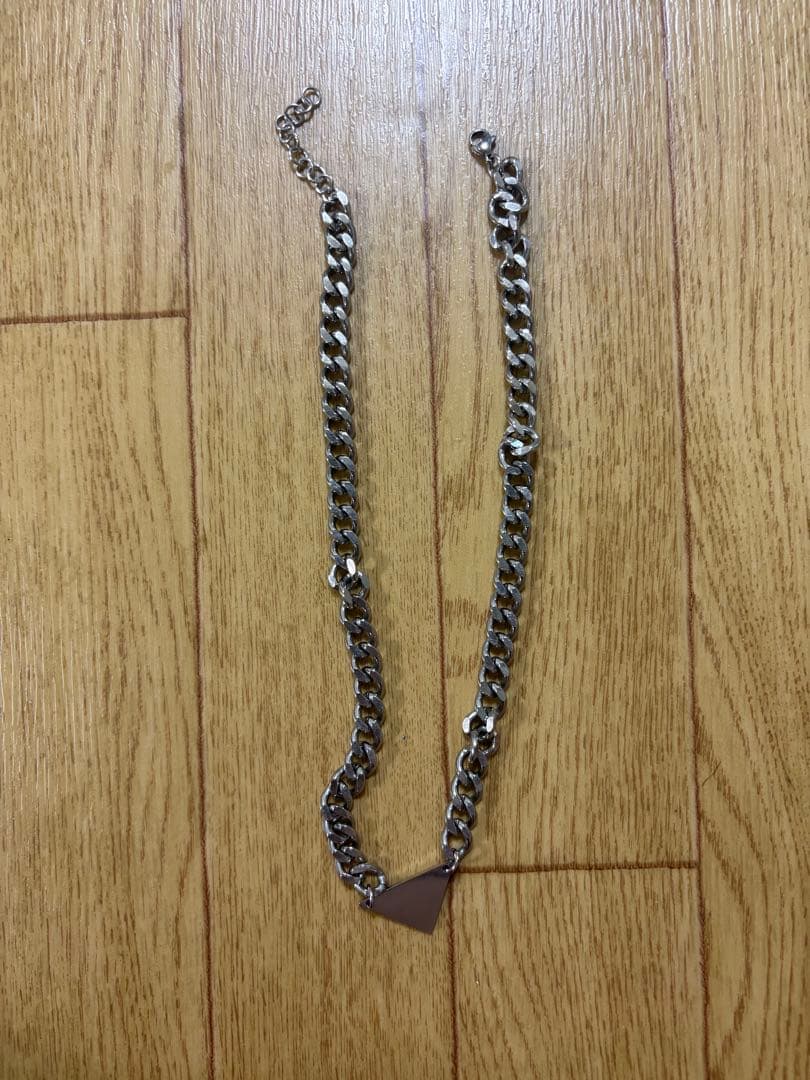 PRADA シルバー チェーンネックレス