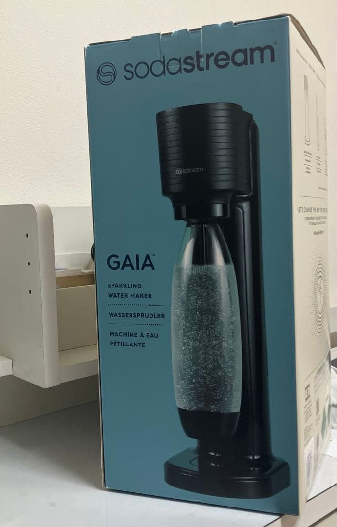 未使用 sodastream GAlA ブラック 炭酸水メーカー ガイヤ