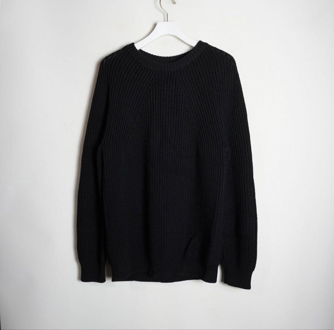 BATONER SIGNATURE CREW NECK サイズ2 ブラック