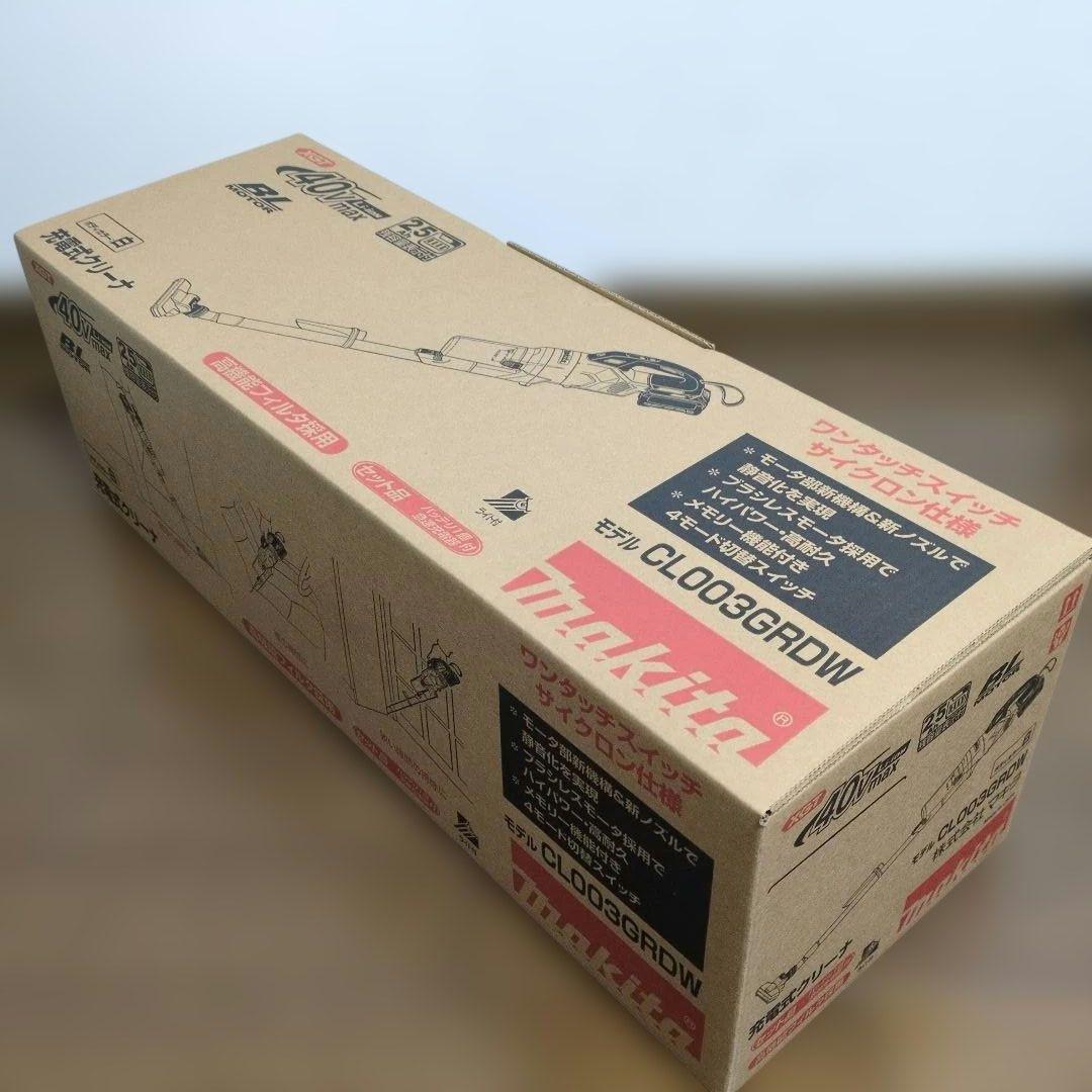 マキタ 充電式クリーナー CL003GRDW 40V　白 バッテリー新品x1個