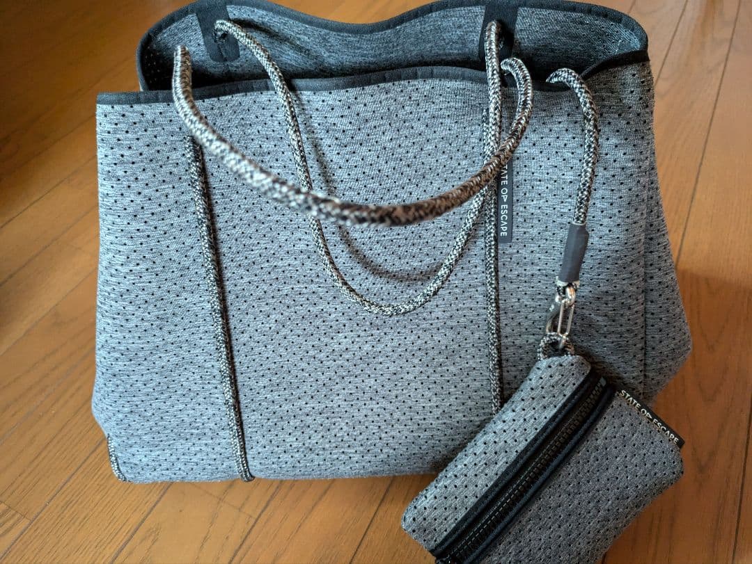 STYLE OF ESCAPE メッシュトートバッグ　マザーズバッグ