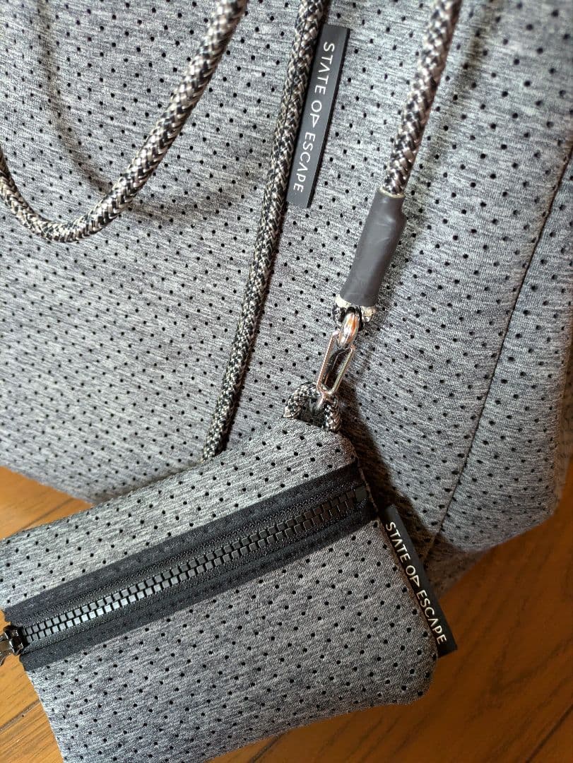 STYLE OF ESCAPE メッシュトートバッグ　マザーズバッグ