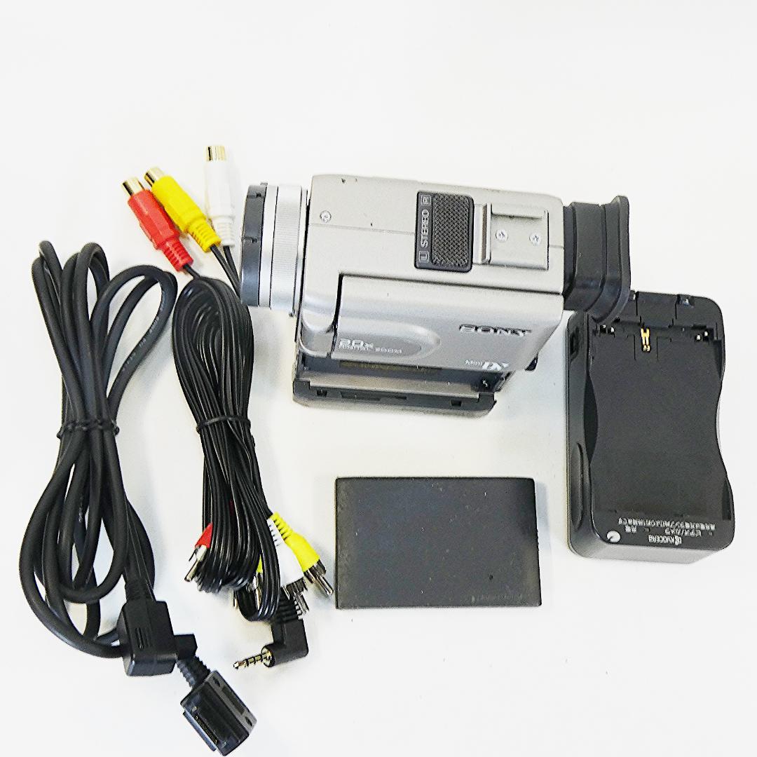 動作品 ソニー DCR-PC7 MiniDVビデオカメラ ダビングに最適 !