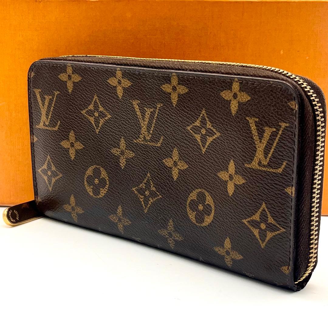 ルイヴィトン モノグラム ジッピーウォレット 長財布 正規品 本物 男女兼用