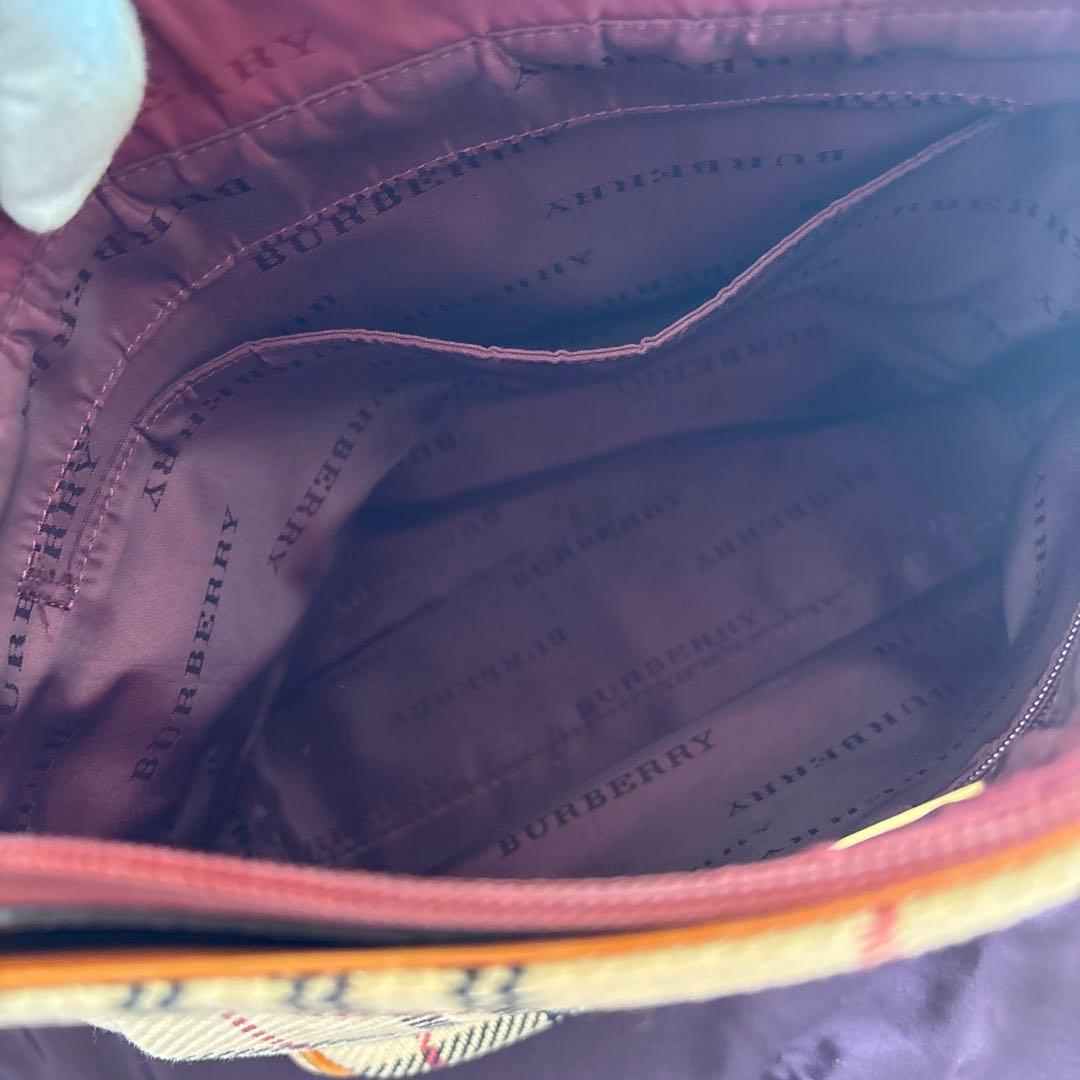バーバリー BURBERRY チェック柄 ショルダーバッグ