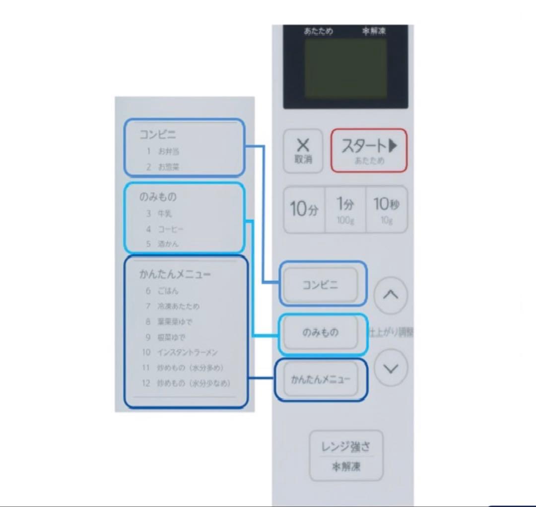 2024年製ハイアール JM-FH18NJ 電子レンジ18Lフラット簡単