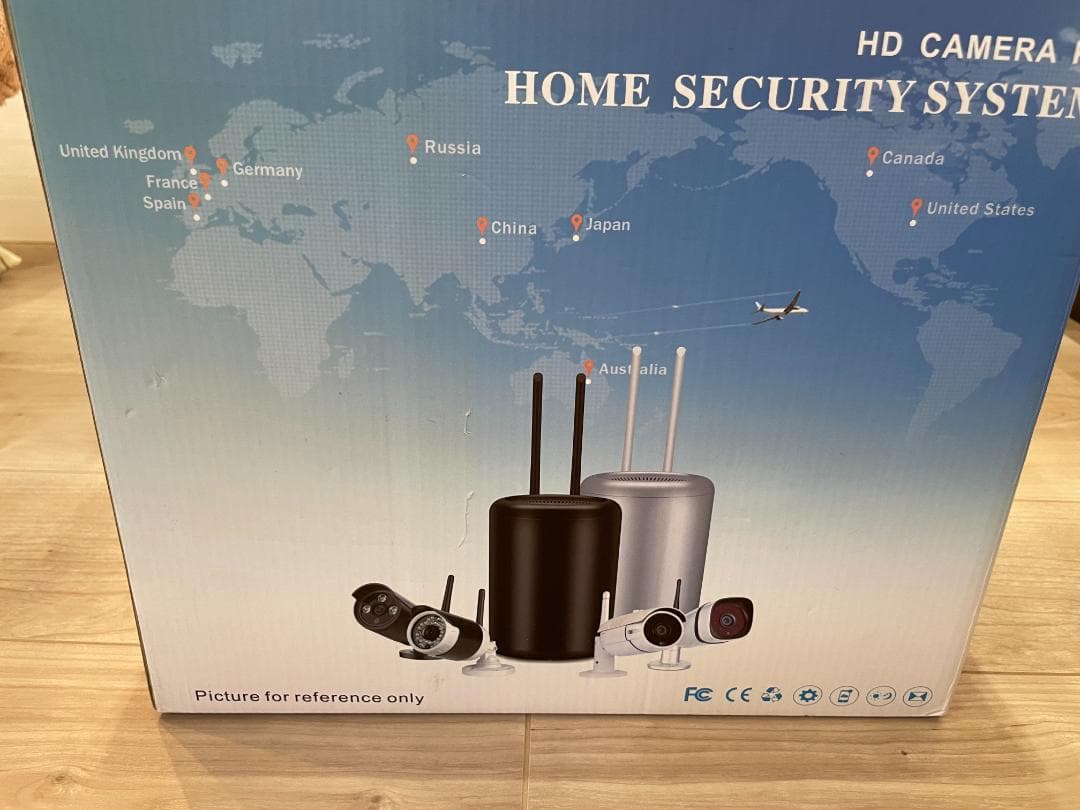 HD CAMERA KIT 防犯カメラキット（カメラ２台）