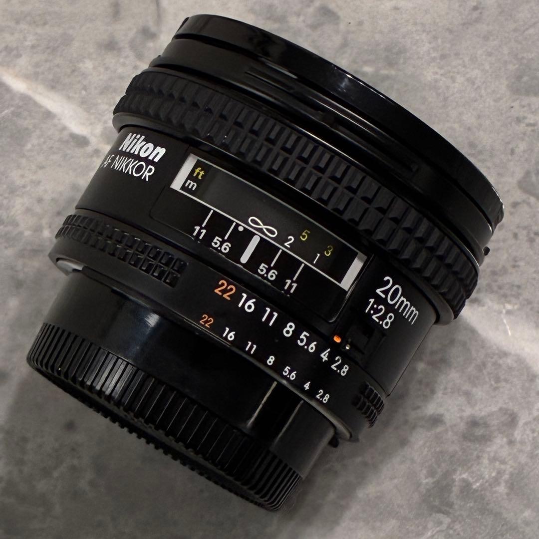 ⭐️美品⭐️ニコン Nikon AF NIKKOR 20mm f2.8単焦点レンズ