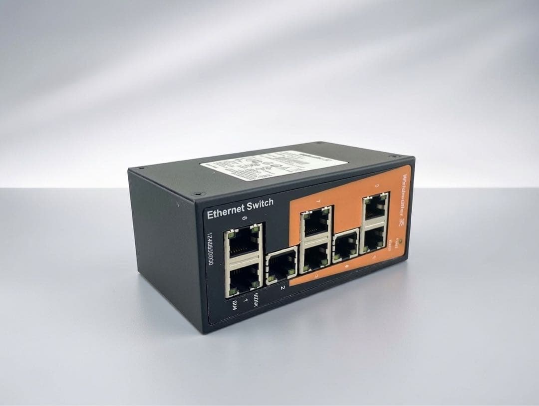 【定価52,000円・新品】Weidmuller イーサネットスイッチ 8ポート