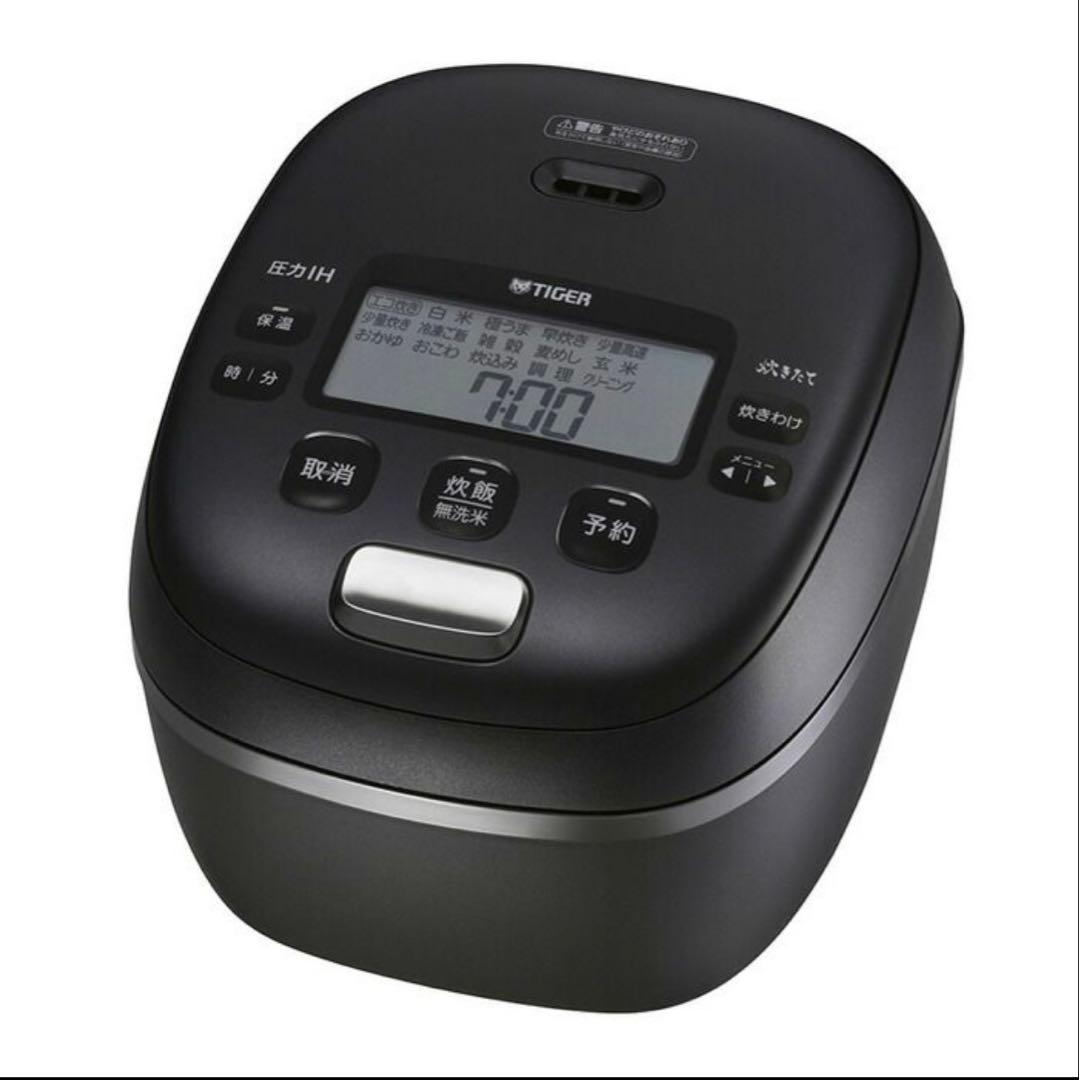 新圧力構造炊飯器　遠赤9層土鍋かまどコート　JRI-A100-KMマットブラック
