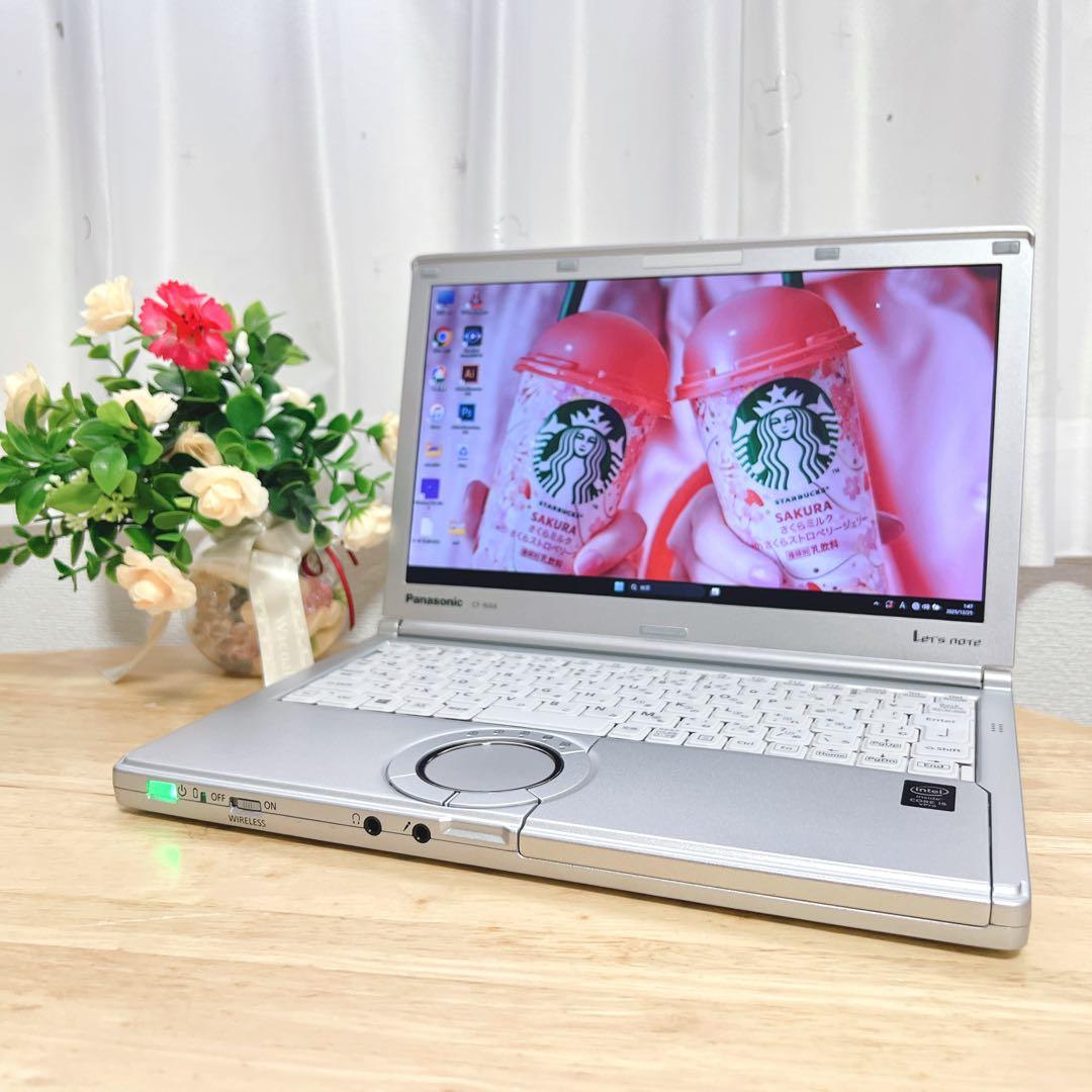 美品、高速SSD、メモリ8 G、コアi5、win11、オフィス2021、イラレ